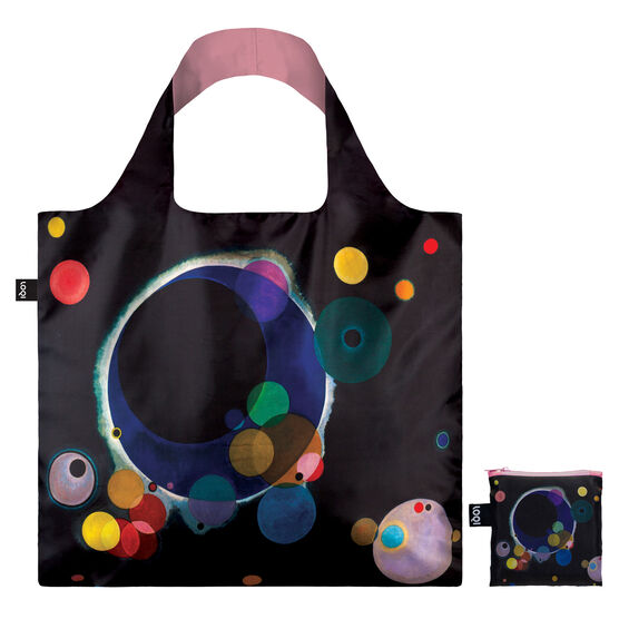 Wassily Kandinsky Several Circles bag